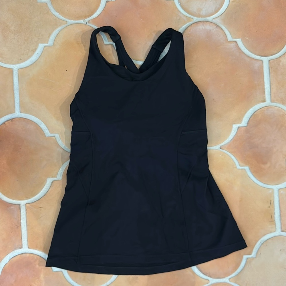 Lululemon black tank | Size 4